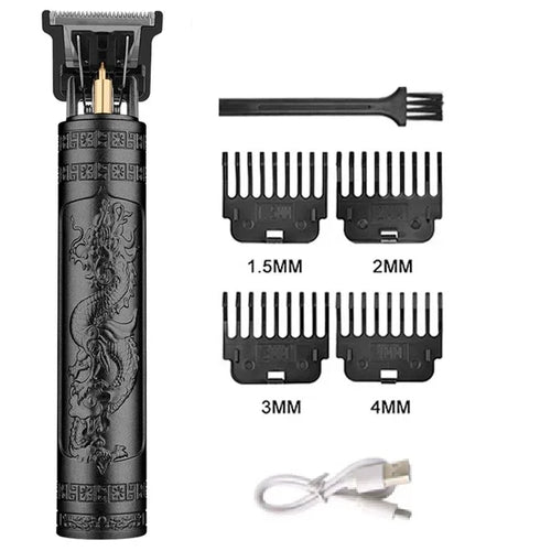 T9 Hair Clippers for Men Vintage Hair Cutting Machine Beard Trimmer